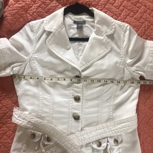 Ann Taylor White Jacket 10P - New - Picture 4 of 6